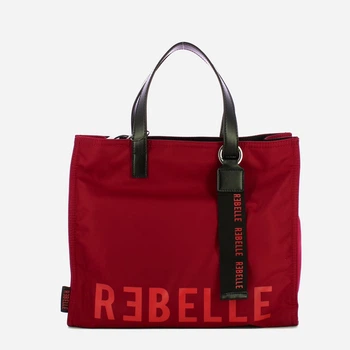 Сумка крос-боді через плече жіноча тканинна середня Rebelle Electra REB0082T0001 0141 Бордова (800070364360)