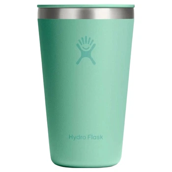 Термочашка Hydro Flask All Around Tumbler Press-In Lid 450 мл для гарячих та холодних напоїв, зелена