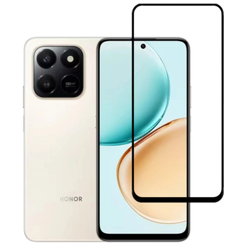 Защитное стекло TDG 9D для Honor X7d полная проклейка черный