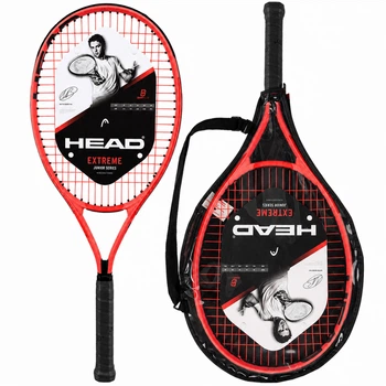 Ракетка для большого тенниса детская HEAD Radical Junior 231405-SC00 9-11лет 26" (алюминий, 26 дюймов, вес 245гр, красный-черный)