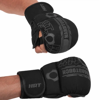 Рукавички для ММА (MMA) PU HARD TOUCH BO-00126 чорний, розмір L