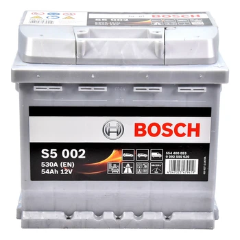 Аккумулятор BOSCH S5 Silver Plus 12V 54Ah 530A R+ (0092S50020)