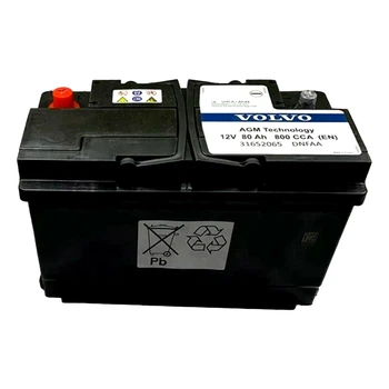 Акумулятор VOLVO AGM-VRLA 12V 80Ah 800A R+ 31652065 (31652065)