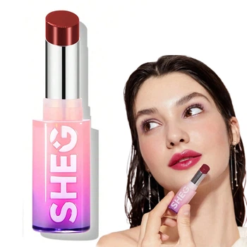 Глянцева помада для губ Sheglam Mirror Kiss Rule Breaker зволожуюча зі стійким ефектом вологого фінішу для щоденного макіяжу