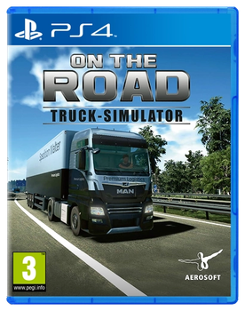 Гра On The Road: Truck Simulator для PS4 (Blu-ray диск) ENG Б/В