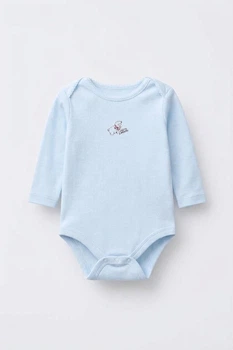 Дитяче боді для новонародженої дівчинки Zara 68 см Блакитний (25120909B5)