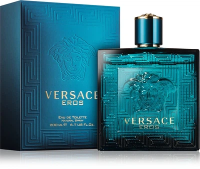 Туалетна вода для чоловіків Versace Eros 200 мл
