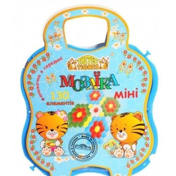 Развивающая игрушка мозаика мини Тигрес 130 элементов