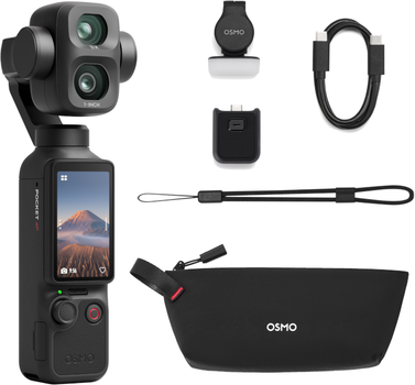 Екшн-камера DJI Osmo Pocket 4P Standard Combo (CP.OS.00000658.01)
