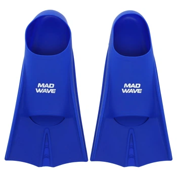 Ласты для тренировок в бассейне короткие с закрытой пяткой FLIPPERS M074302 L Синий