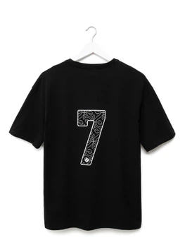 Футболка oversize gard team No.7 [gb] 2/25 XL чорний 11659