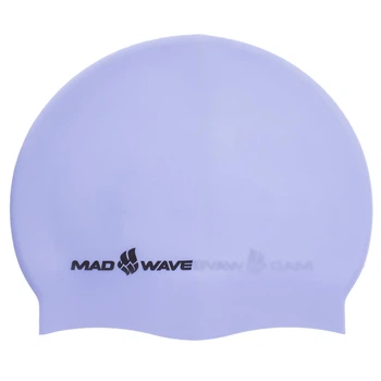 Шапочка для плавания силиконовая для взрослых PASTEL M053504 Голубой