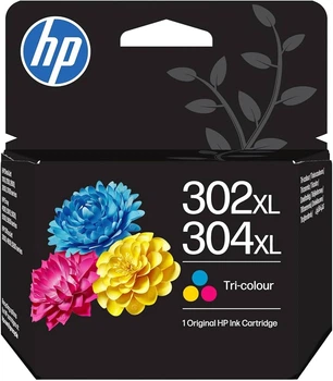 Картридж струменевий HP 302XL/304XL блакитний/пурпуровий/жовтий (B7RT8AE#LS3)
