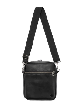 Сумка через плече gard MINI METAL ZIP 2 еко шкіра глянцева 4/25 чорний 12476