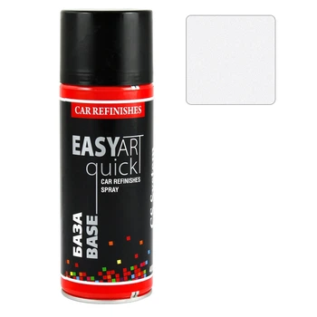 Эмаль автомобильная CS SYSTEM Easy Art Quick Base 70201 металл алкидный аэрозоль 400 мл серебристый