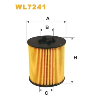 Фильтр масла WIX FILTERS Opel Astra G Corsa C Omega B Vectra B/C Фильтр-вкладыш с уплотнительным кольцом
