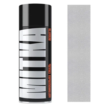 Эмаль автомобильная 400 мл алкидная металлик Reflex Silver LA7W для кузова