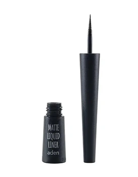 ADEN Підводка для очей матова Matte Liquid Liner Black 2,5 ml