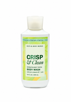 Гель для душа парфюмированный Bath & Body Works Crisp & Clean , 295 мл