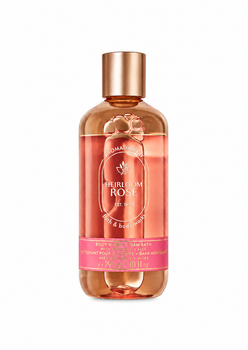 Гель для душа парфюмированный и пена для ванны Bath & Body Works Aromatherapy Heirloom Rose, 295 мл