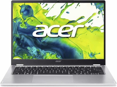 Ноутбук ACER Aspire ASP14-51N (NX.DSTEP.001), Intel Core Ultra 5-115U / 14" / Touch / RAM 16 ГБ DDR5 / SSD 512 ГБ / Intel Graphics / Windows 11 Home / Сріблястий