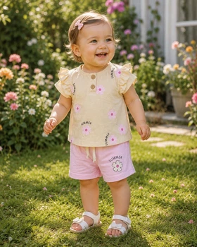 Комплект Summer Bloom Kiddo розовый 68 см
