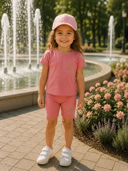 Костюм Lumi Kiddo персиковый 110 см