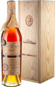 Арманьяк Baron Gaston Legrand Bas Armagnac 1960 0.7 л 40% (3558270000741)