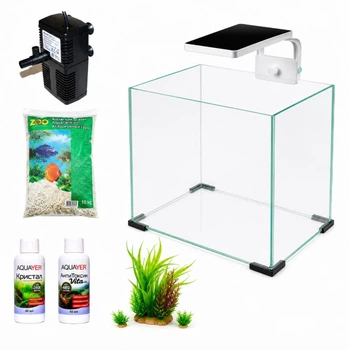 Акваріумний комплект ZooCool CubeSet "Lux" 220-220-220 (10,5л) 4мм