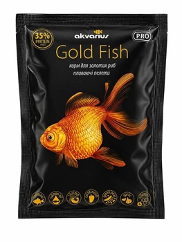 Корм для аквариумных рыб Аквариус Золотая рыбка (Gold Fish menu) - 40 г