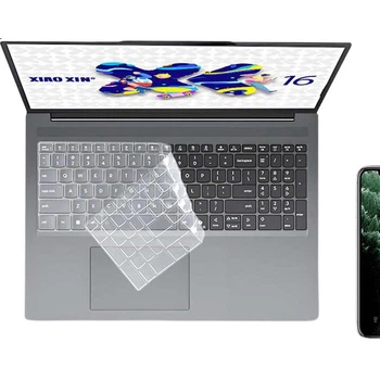 Чехол-клавиатура ECOLA для ноутбука Lenovo Xiaoxin 16 SE 2025 года, ультратонкий прозрачный пыле- и водонепроницаемый чехол из ТПУ для 14-дюймового ноутбука, EL037