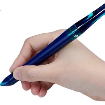 Ручка Dianshi Pen Cruise Time Capsule Tri-Color 0.5mm с выдвижным двухшариковым механизмом, быстросохнущая, черного, синего и красного цвета, многофункциональная, для студентов, для письма и офиса, для школы, набор из 3 штук, модель 6254E