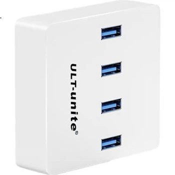 USB-концентратор ULT-Unite 3.0, док-станция расширения, высокоскоростной четырехпортовый концентратор, многопортовый адаптер для ноутбуков и настольных компьютеров, удлинительный кабель.