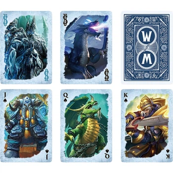 Игральные карты BICYCLE, игра World of Warcraft, товары по мотивам Wrath of the Lich King, лимитированная серия высококачественных модных игральных карт.