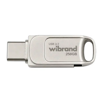 USB флеш накопитель Wibrand 256GB Bee Silver USB 3.2/Type-C (WI3.2TC/BE256TC039S) Wibrand WI3.2TC/BE256TC039S 1084025