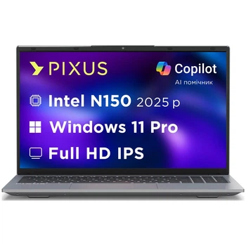 Ноутбук Pixus Link N15 Gray (4897058532630) ( 14174 )