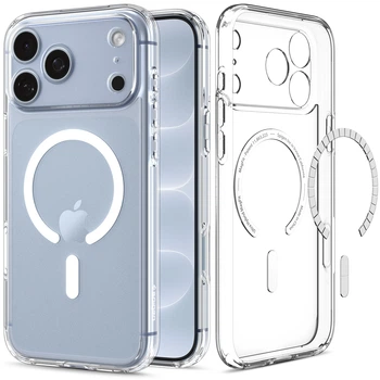 Чехол Spigen Ultra Hybrid MagFit для iPhone 18 Pro Clear White (ACS12155)