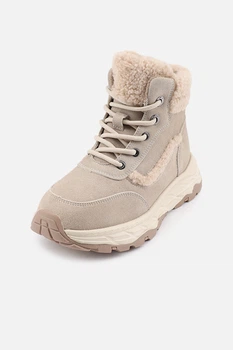 Черевики зимові для дівчинки Kimboo бежевий 34 ЦБ-00300789