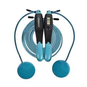 Скакалка скоростная с счетчиком EasyFit TwinRope EF-1909-GN 2,8 метра