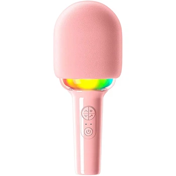 Микрофон с караоке DK PlaySound Pink [177117]