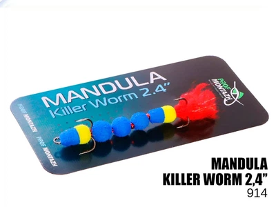 Мандула Killer Worm 5 сегментів 2,4" (MK5S914)