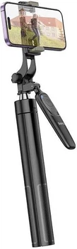 Селфі-монопод Hoco K19 Soul Live Broadcast Holder Black (6931474798640)