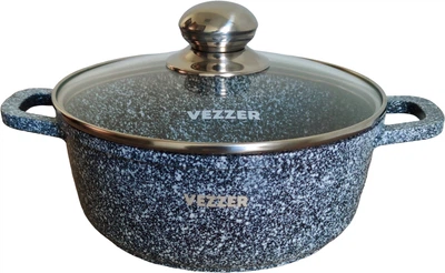 Кастрюля Vezzer с крышкой 22х10 см 3.5 л (VZ8042)