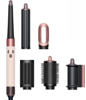Мультистайлер Airwrap i.d. HS08 Straight & Wavy Ceramic Pink/Rose Gold Sakura Бежевий (P-315)