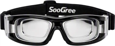 Окуляри спортивні SooGree G8012 з діоптріями, протитуманні, для баскетболу та футболу, права лінза -2.0 дптр