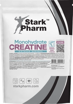 Креатин Stark Pharm Creatine 1000 г без смакових добавок дой-пак (23452)