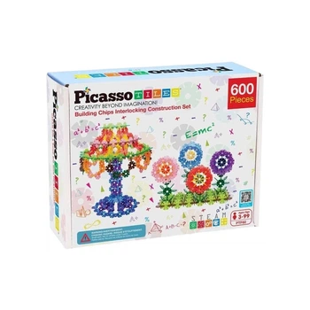 Конструктор Picasso Tiles 3D Construction Building Set 600 деталей (817338022693)