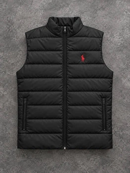 Жилетка комір Polo чорна L (7441726)