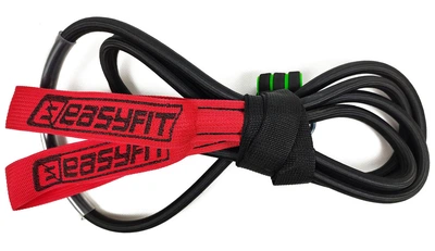 Эспандер лыжника с ручками EasyFit 12 мм 22-80 кг эспандер боксера (EF-EBLP-AD-12)