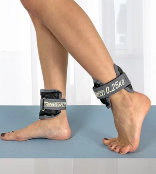 Утяжелители для рук и ног EasyFit EF-WHT-0.25 2шт по 0.25 кг серые для бега и фитнеса